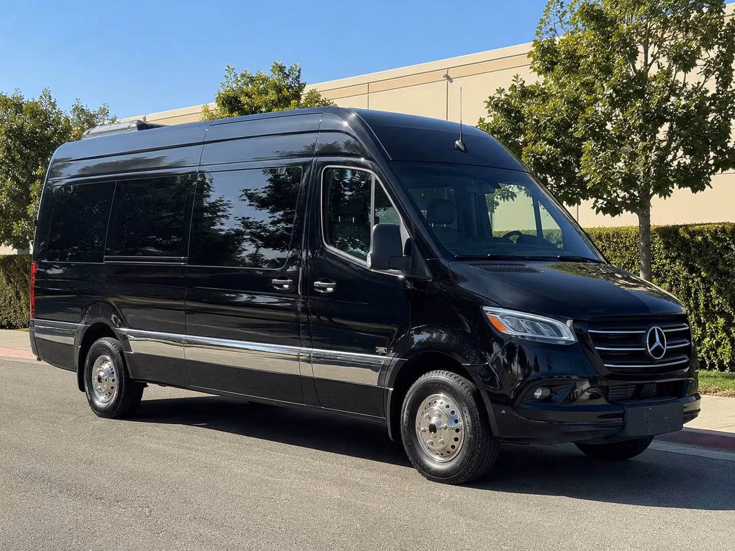 sprinter van with driver